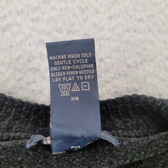 Dockers Sweater Mens Large Black Plaid wool Vintage Long Sleeve Grandpacore - Picture 8 of 12